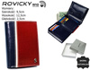 ROVICKY 326-RBA-D RFID leather wallet