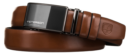 Pasek automat skórzany PTN A003