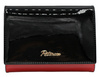 Portfel damski skórzany PTN 1N-445 Red+Black