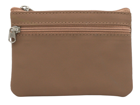 Skórzane etui na karty 34803-ACL-9707 Beige