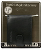 Portfel męski skórzany Blister N0035L-GPL-BL BLACK