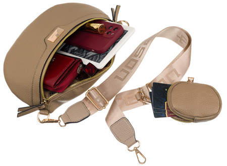 Saszetka nerka PTN NER-ALE-7 D.Beige