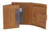Portfel męski skórzany CZ-13L-HLF Cognac
