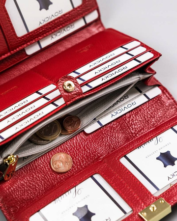 ROVICKY R-42522-SG RFID leather wallet