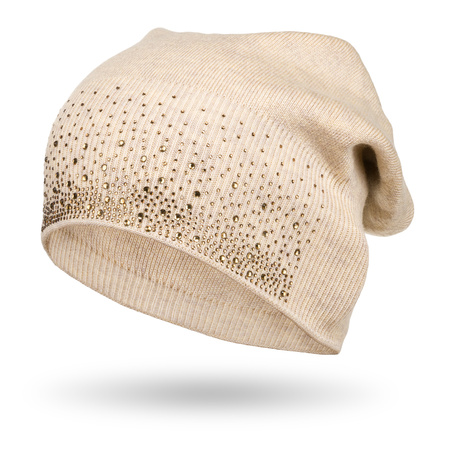 Czapka damska PTN HAT-01 Beige