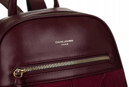 Plecak ze skóry eko DAVID JONES 6856-2