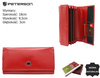 Portfel damski skórzany PTN D03-NGV Red