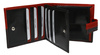Portfel męski skórzany N01L-VT2 Black+Red