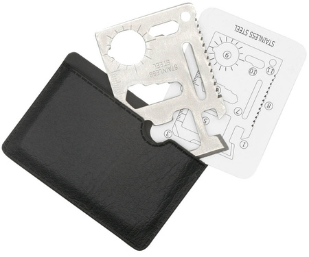 Survival card NL-SC-70X45 STEEL