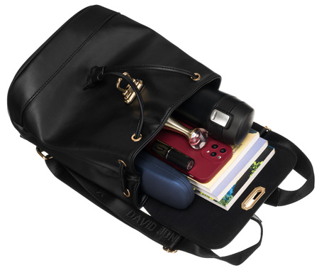 Plecak damski David Jones 6865-3 Black