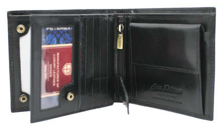 Portfel skórzany PTN 22305-VT Black