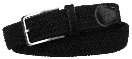 Pasek Parciany R-PAR-PU-115 Black-Black