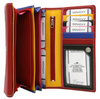 Portfel damski skórzany RD-12-NDM Multi Red