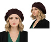 Beret damski BER-A10 Brown