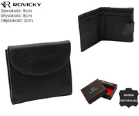 Porfel męski skórzany R-M03-LWC Black
