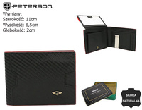 PETERSON PTN N78-CA RFID leather wallet