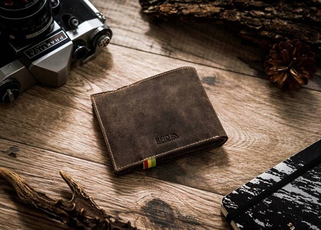 Gift Set: Men's Reggae Wallet and BUFFALLO Eau de Toilette Peterson ZM42