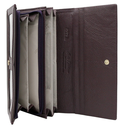 Portfel damski skórzany PTN 42100-SH Purple