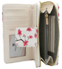 Portfel damski PU PTN 76116-F8 Beige flower 02