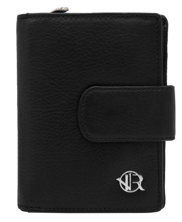 Portfel damski skórzany na blistrze R-D1503-NCD-BL Black