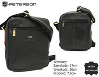 PETERSON leather bag PTN-374-NDM