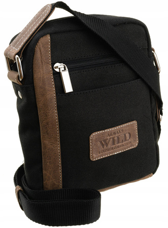 Torba skórzana  ALWAYS WILD 840-MHC Black