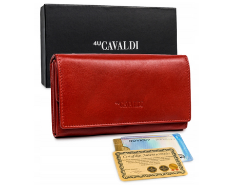 CAVALDI RFID leather wallet RD-08-GCL