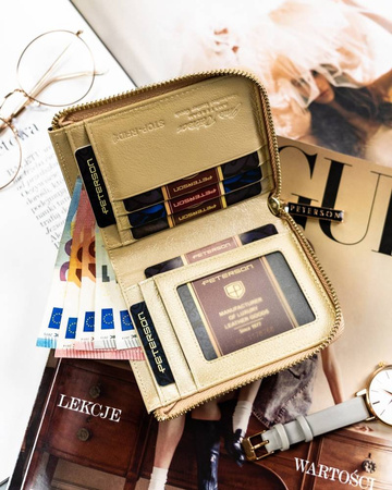 Portfel skórzany RFID PETERSON  PTN LJ-816