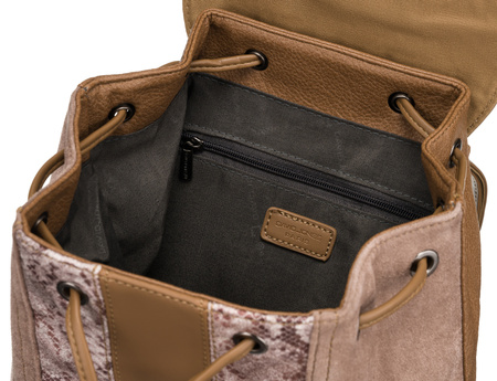 Plecak damski David Jones 6885-2 Camel