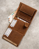 Leather wallet with the Virgo zodiac sign RFID ALWAYS WILD N4-CHM-VIRG