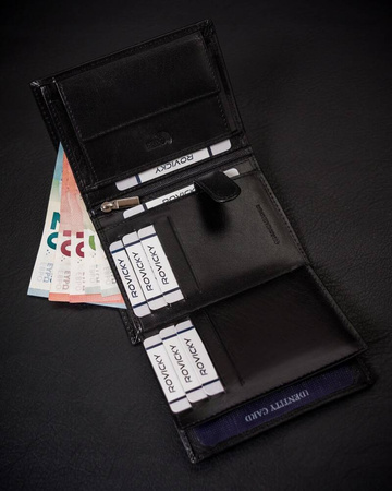 Leather wallet RV-7680278-IL-BCA Black