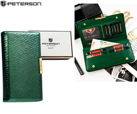 Portfel damski eko PTN 005-NF8 Green
