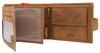 PTN N992L-CHM-M Leather Wallet Cognac