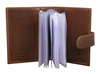 Skórzane etui na dokumenty TW-04-RVT Brown