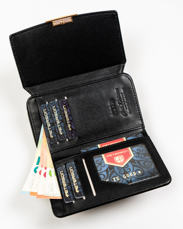 Portfel damski skórzany PTN 76112-BFBC Red