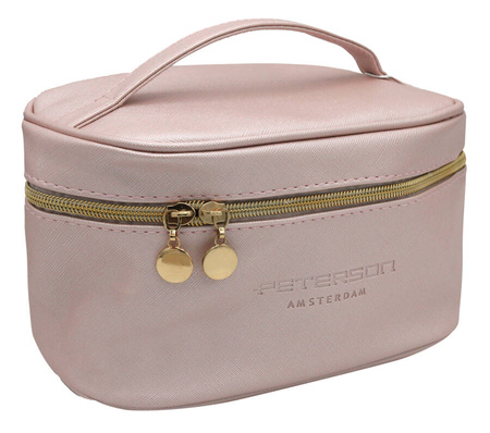 Leatherette make-up bag PETERSON PTN KOS-DA-3