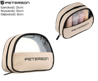 Kosmetyczka PTN KOS-DA-17 Beige-Black
