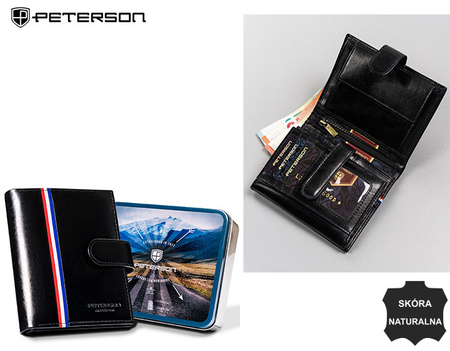 Portfel męski skórzany PTN 22307L-VT-A