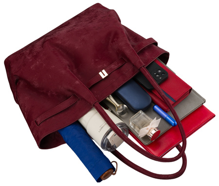 Torebka damska PU PTN TOR-ALE-25 Burgund
