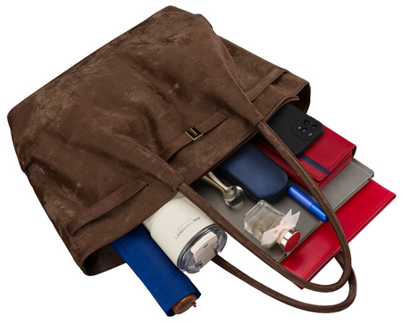 Torebka damska PU PTN TOR-ALE-25 Brown