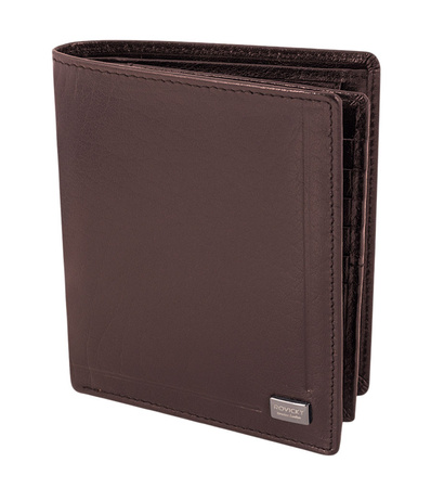Portfel skórzany RFID ROVICKY PC-106-BAR Brown