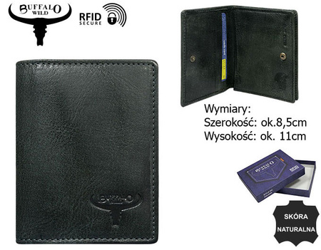 BUFFALO WILD RFID leather wallet N1185-HP