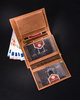 Leather wallet PTN 324 2-1-5 COGNAC