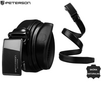 Pasek automat skórzany PTN A003 Black