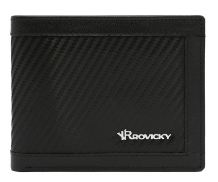 Portfel męski skórzany R-24-06-CF Black