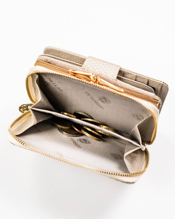 Leather wallet RFID PETERSON PTN 425214-SBR