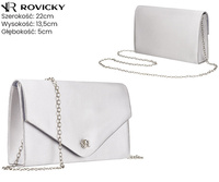 Torebka kopertówka R-XS030-3 Silver