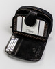 Women's leather wallet 43972-CIS-3337 BLACK
