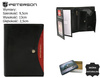 Portfel męski skórzany PTN 324.01 Black+Red