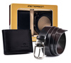 PETERSON PTN ZM80 leather wallet+strap set